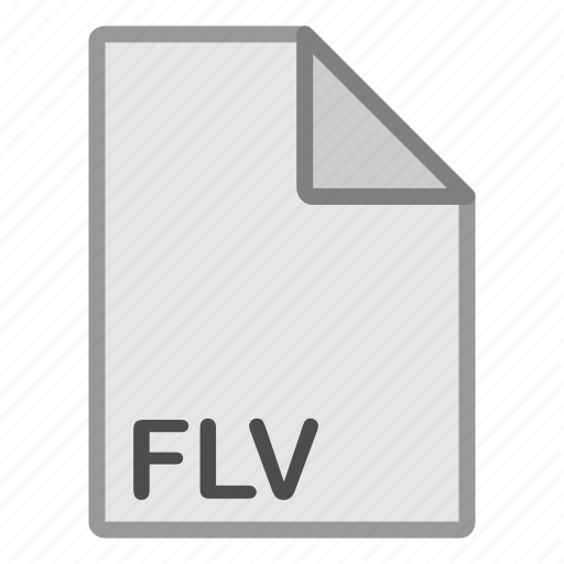 Extension, file, flv, format, hovytech, type, video icon - Download on Iconfinder
