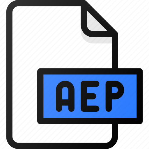 Aep, file, movie, video, film, clip icon - Download on Iconfinder