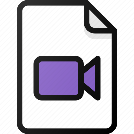 Camera, file, movie, video, film, clip icon - Download on Iconfinder