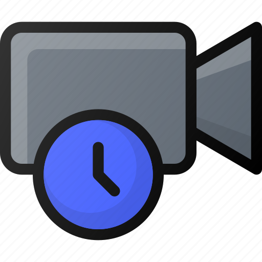 Camera, time, movie, video, film, clip icon - Download on Iconfinder