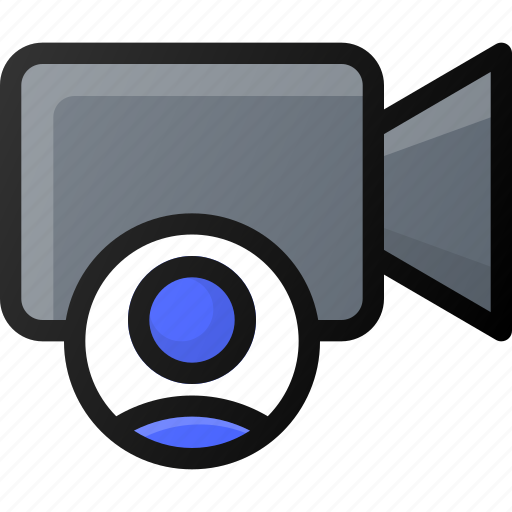 Camera, user, movie, video, film, clip icon - Download on Iconfinder