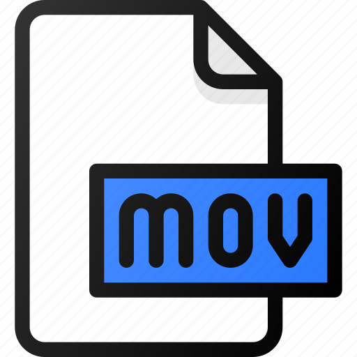 Mov, file, movie, video, film, clip icon - Download on Iconfinder