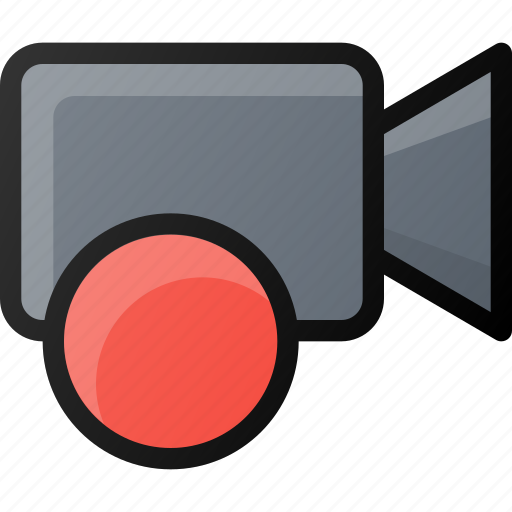 Record, camera, movie, video, film, clip icon - Download on Iconfinder
