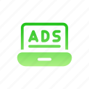 ads, digital, campaign, advertising, marketing, laptop