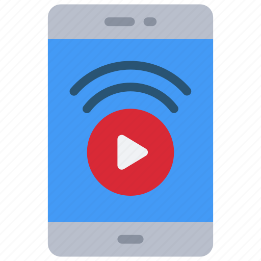 Iphone, video, vlog, vlogging, live, stream, mobile icon - Download on Iconfinder