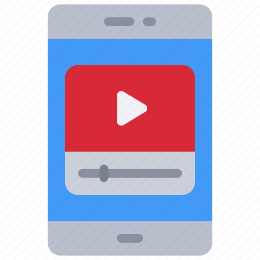 Iphone, video, vlog, vlogging, media, play icon - Download on Iconfinder