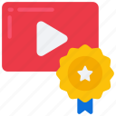 vlog, award, vlogging, reward, ribbon