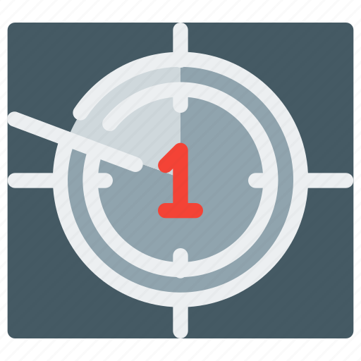 Counddown, frame, number, opening, sequence, target, timer icon - Download on Iconfinder
