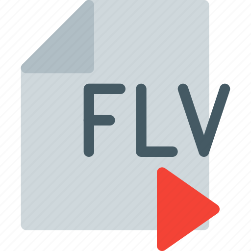 Digital, file, flv, format, multimedia, play, video icon - Download on Iconfinder