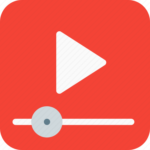 Application, bar, multimedia, playback, seekbar, timestamp, video icon - Download on Iconfinder