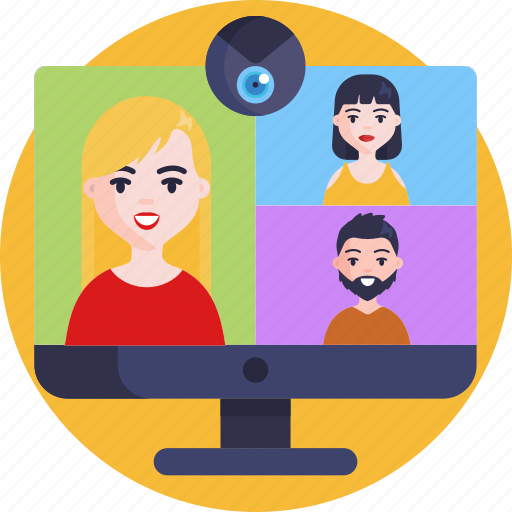 Conference, streaming, video, video call icon - Download on Iconfinder