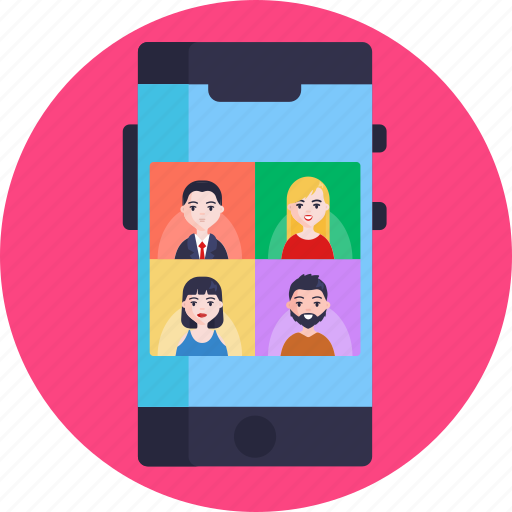 Conference, phone, call, video, streaming icon - Download on Iconfinder