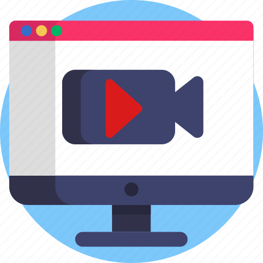 Computer, conference, camera, video, streaming icon - Download on Iconfinder
