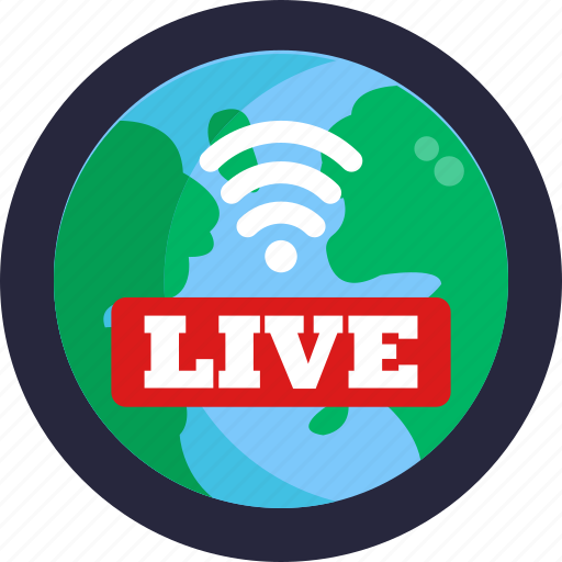 Conference, streaming, live, video, stream icon - Download on Iconfinder