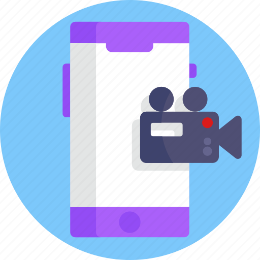 Conference, phone, camera, video, streaming icon - Download on Iconfinder