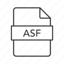 advanced systems format, asf document, asf file icon, asf format, asf icon, asf, advanced systems format file