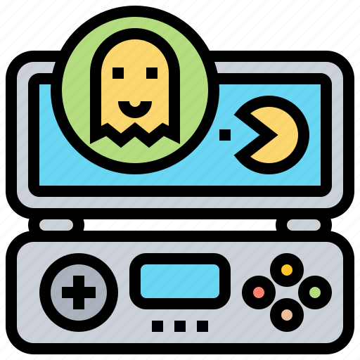 Game, gamepad, handheld, portable, vintage icon - Download on Iconfinder