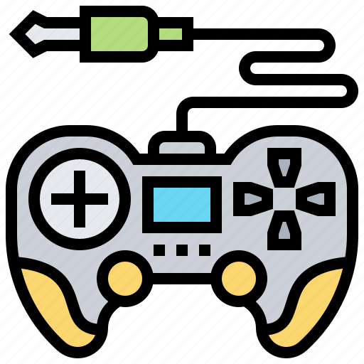 Button, connection, controller, joystick, wired icon - Download on Iconfinder
