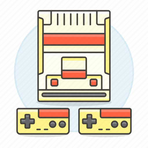 Consoles, controller, famicom, game, nes, nintendo, retro icon - Download on Iconfinder