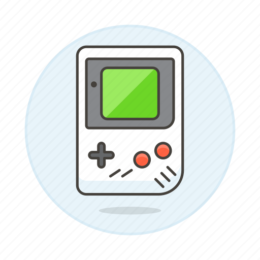 Color, consoles, game, gameboy, old, portable, retro icon - Download on Iconfinder
