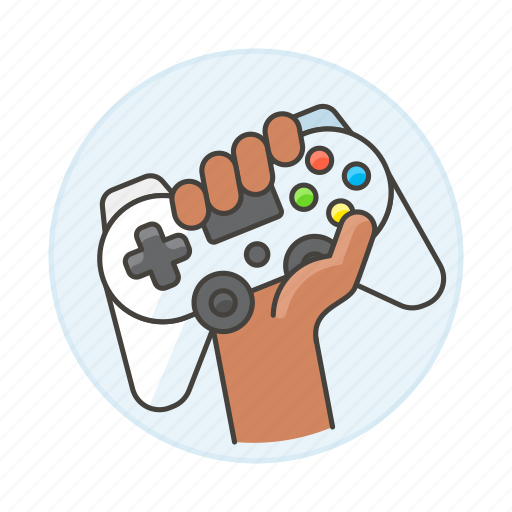 Video, egames, hand, ps4, player, game, controller icon - Download on Iconfinder
