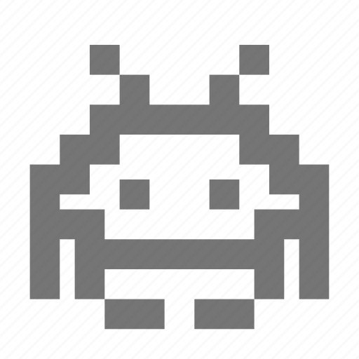 Space invaders, character, game, gaming, play, video icon - Download on Iconfinder