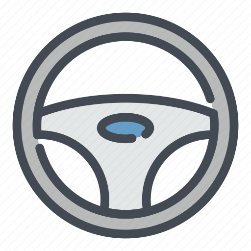 Steering wheel, steering, wheel, car icon - Download on Iconfinder
