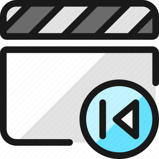 Controls, movie, previous icon - Download on Iconfinder