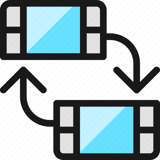 Video, edit, flip, screen icon - Download on Iconfinder