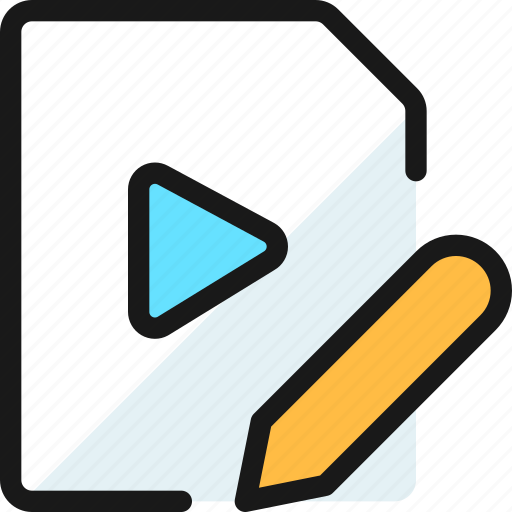 Video, file, edit icon - Download on Iconfinder