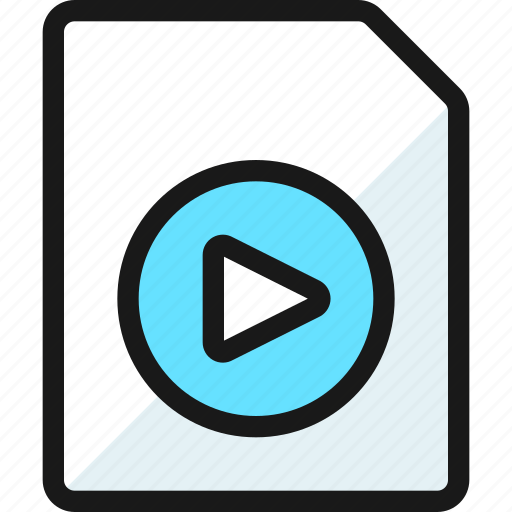 Video, file, play, circle icon - Download on Iconfinder