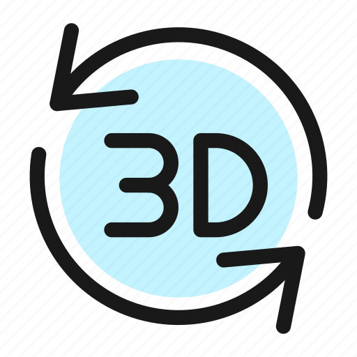 Modern, tv, 3d, sync icon - Download on Iconfinder