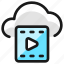 video, player, cloud 
