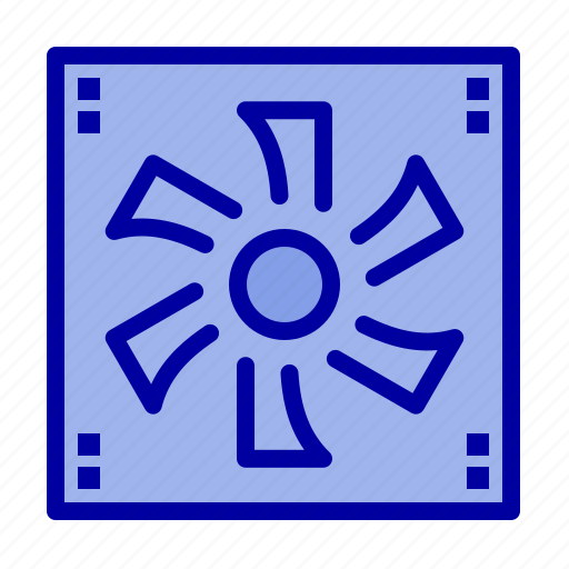 Compter, cooler, device, fan icon - Download on Iconfinder