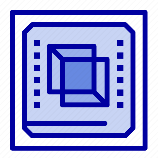 Chip, computer, cpu, hardware, processor icon - Download on Iconfinder