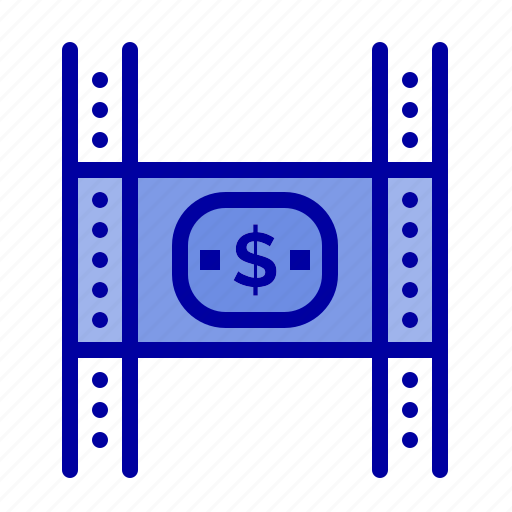 Budget, costs, film, money, movie icon - Download on Iconfinder