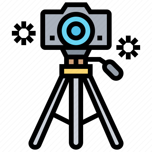 Camera, photographer, photography, tripod, video icon - Download on Iconfinder
