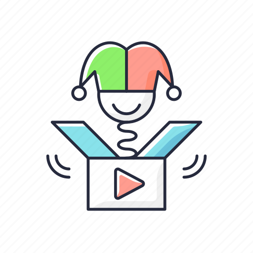 Videography, joke, surprise, clown icon - Download on Iconfinder