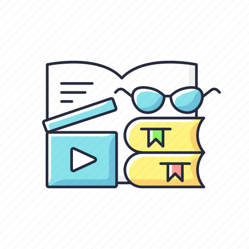 Videography, book, review, feedback icon - Download on Iconfinder