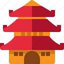 architecture, building, landmark, pagoda, temple, vietnam, vinh trang