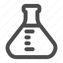 beaker, chemistry, flask, liquid, measuring bottle, volumetric