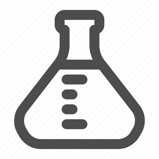 Beaker, chemistry, flask, liquid, measuring bottle, volumetric icon - Download on Iconfinder