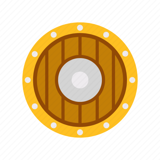 Fancy, game, guard, medieval, shield, viking, weapon icon - Download on Iconfinder