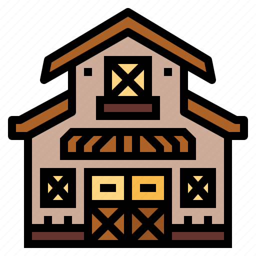 Barn, building, farm, gardening icon - Download on Iconfinder