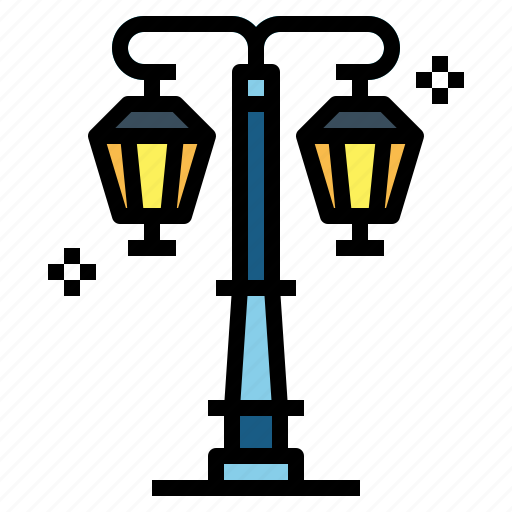 Electronics, lamp, light, post, street icon - Download on Iconfinder