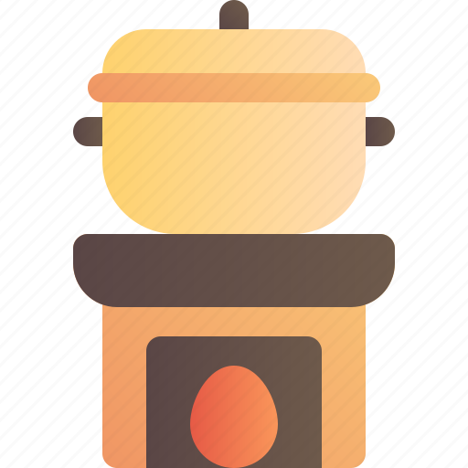 Cook, fire, traditional, village icon - Download on Iconfinder