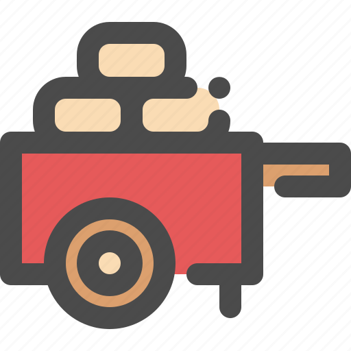Carriage, cart, transport, vintage icon - Download on Iconfinder