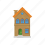 brick, building, facade, home, house, townhouse, village 