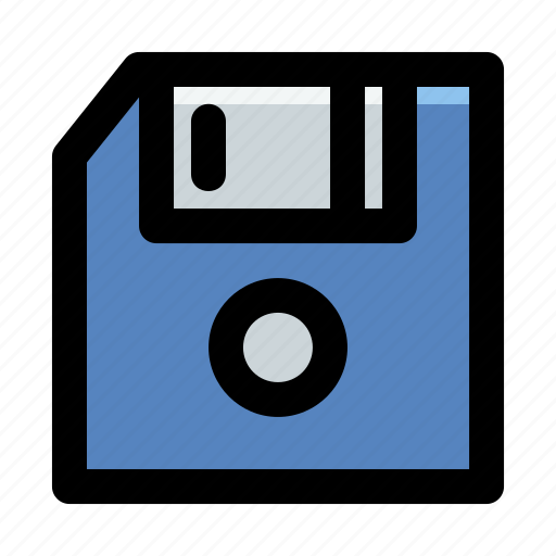 Data, disk, diskette, drive, floppy, save, storage icon - Download on Iconfinder