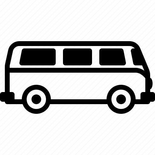 Bus, transporter, car, vintage, vehicle icon - Download on Iconfinder